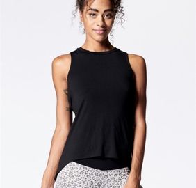 Wholesale activewear sexy back designed custom ladies tank top